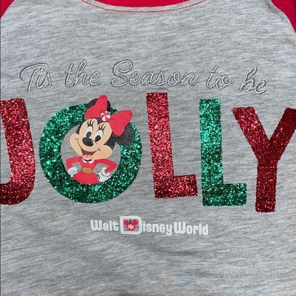 NWT Disney Parks Holiday Minnie tee - Picture 2 of 3